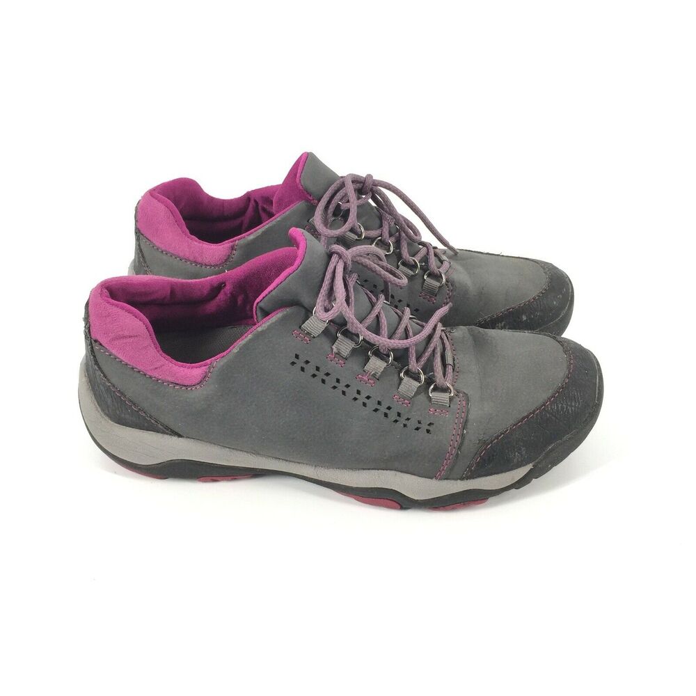 JBU Capri Athletic Running Shoes Size 7.5 Womens Gray Purple Sneakers Walking